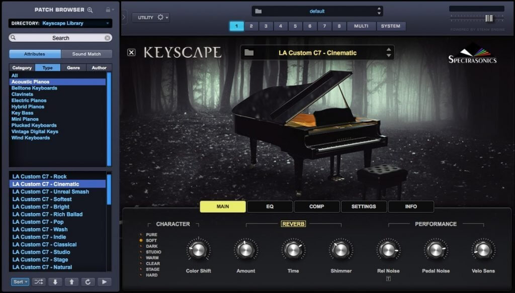 Keyscape Interace