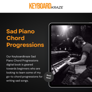book cover of Keyboardkraze Sad progressions