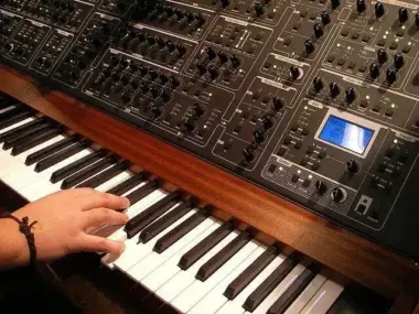 Chris Senner Playing Synths